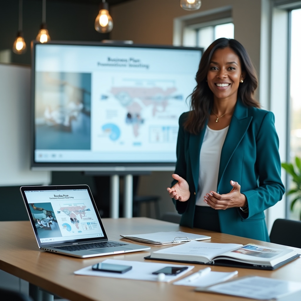 Prezentare profesională pregătită pentru parteneri